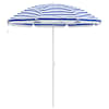 vidaXL Aedapara 263 x 263 x 272 cm 170T pol&uuml;ester Sinine ja Valge