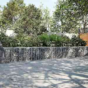 Gabionska košara s pokrovom 700x50x50 cm pocinkano železo