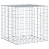 vidaXL kaanega gabioonkorv, 100x100x100 cm, tsingitud raud