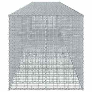 Gabionový koš s víkem 1 050 x 100 x 100 cm pozinkované železo - obrázek 4