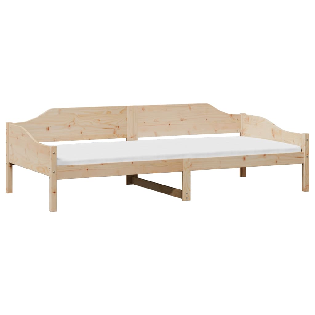 vidaXL Bedframe zonder matras massief grenenhout 90x200 cm afbeelding