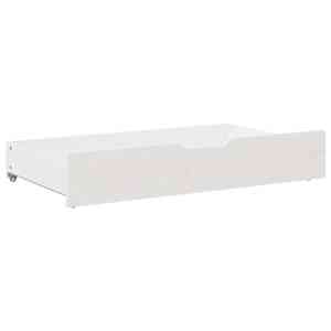 Zásuvky pod postel 2 ks bílé 90 x 55 x 17 cm masivní borovice - obrázek 4