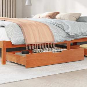 vidaXL S&auml;ngyn alavetolaatikot 2 kpl vahanrusk. 90x55x17 cm t&auml;ysi m&auml;nty