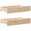 vidaXL ratastega voodisahtlid 2 tk, 85x55x17 cm, m&auml;nnipuit