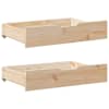 vidaXL ratastega voodisahtlid 2 tk, 80x55x17 cm, m&auml;nnipuit