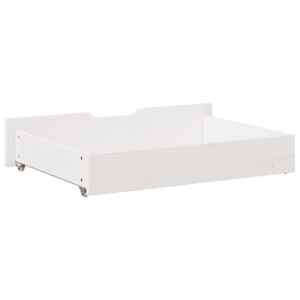 Zásuvky pod postel 2 ks bílé 80 x 55 x 17 cm masivní borovice - obrázek 6