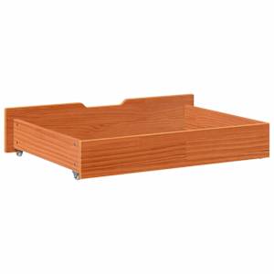 Zásuvky pod postel 2 ks voskově hnědé 80x55x17cm masiv borovice - obrázek 6