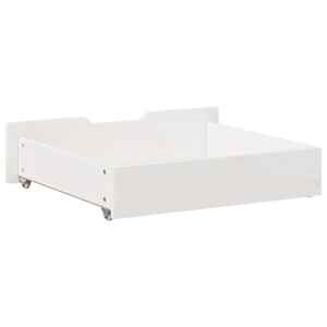 Zásuvky pod postel 2 ks bílé 65 x 55 x 17 cm masivní borovice - obrázek 6