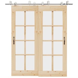 Oprema za drsna vrata 200 cm nerjaveče jeklo srebrne barve