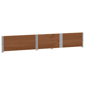 Paletové nástavce 2 ks hnědé 150 x 100 cm masivní borové dřevo - obrázek 4