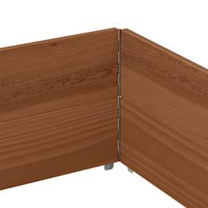 Paletové nástavce 2 ks hnědé 150 x 100 cm masivní borové dřevo - obrázek 5