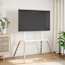  vidaXL 4 lábú TV-állvány 37"-86" képernyőhöz max VESA 400x600 mm 60 kg termék 2. képe