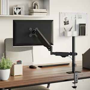 Rameno na monitor max. 72" plynová pružina 10 kg - obrázek 3