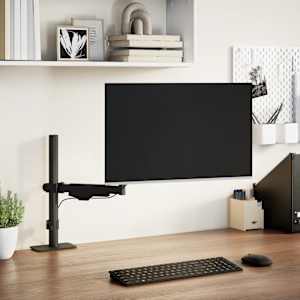 Rameno na monitor max. 72" plynová pružina 10 kg - obrázek 1