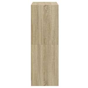 Highboard s dvířky dub sonoma 68 x 37 x 109 cm kompozitní dřevo - obrázek 8
