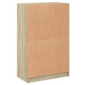 Highboard s dvířky dub sonoma 68 x 37 x 109 cm kompozitní dřevo - obrázek 9