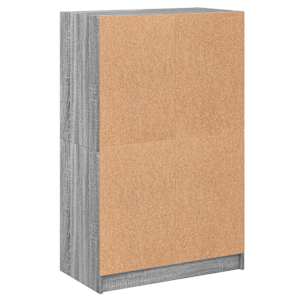 Highboard s dvířky šedý sonoma 68x37x109 cm kompozitní dřevo - obrázek 9
