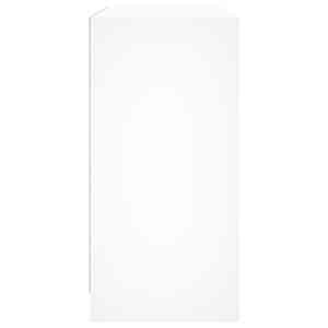 Příborník bílý 102 x 37 x 75,5 cm kompozitní dřevo - obrázek 7