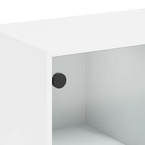 Příborník bílý 102 x 37 x 75,5 cm kompozitní dřevo - obrázek 9
