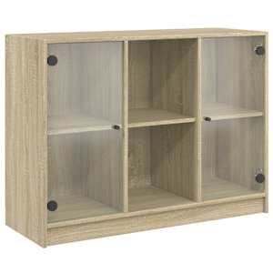 Příborník dub sonoma 102 x 37 x 75,5 cm kompozitní dřevo - obrázek 2