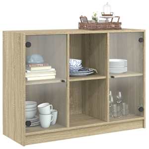 Příborník dub sonoma 102 x 37 x 75,5 cm kompozitní dřevo - obrázek 5
