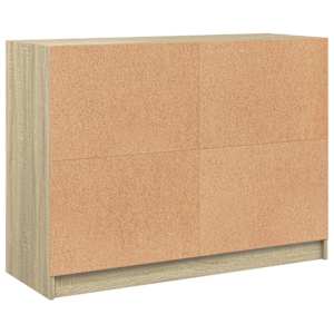 Příborník dub sonoma 102 x 37 x 75,5 cm kompozitní dřevo - obrázek 8