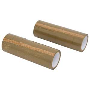 Pakirni trak 12 kosov rjav 48 mm x 66 m