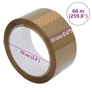 Lepicí páska 36 ks hnědá 48 mm x 66 m - obrázek 7