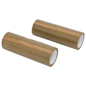 Pakirni trak 12 kosov rjav 48 mm x 66 m
