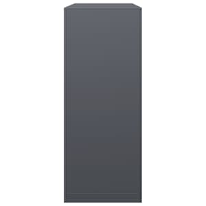 Stojan na palivové dřevo antracitový 100 x 40 x 100 cm ocel - obrázek 5