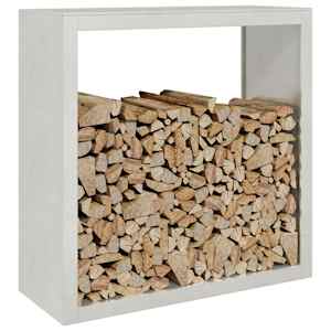 vidaXL Firewood Rack 100x40x100 cm Stainless Steel