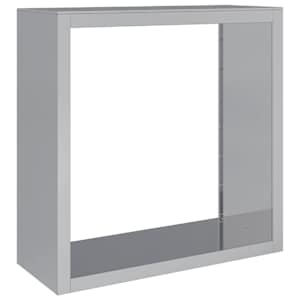 Stojan na palivové dřevo 100 x 40 x 100 cm pozinkovaná ocel - obrázek 6