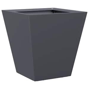 vidaXL aia taimekast, antratsiit, 30x30x30 cm, teras