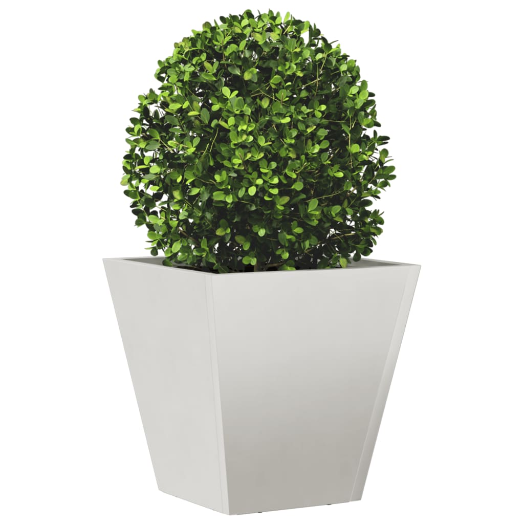 vidaXL Plantenbak 30x30x30 cm roestvrij staal afbeelding