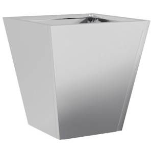 vidaXL aia taimekast, 30x30x30 cm, tsingitud teras