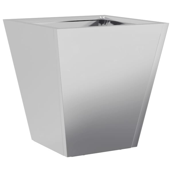 vidaXL aia taimekast, 30x30x30 cm, tsingitud teras