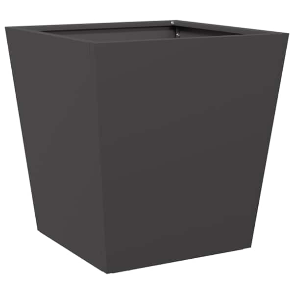 vidaXL aia taimekast, must, 40x40x40 cm, teras