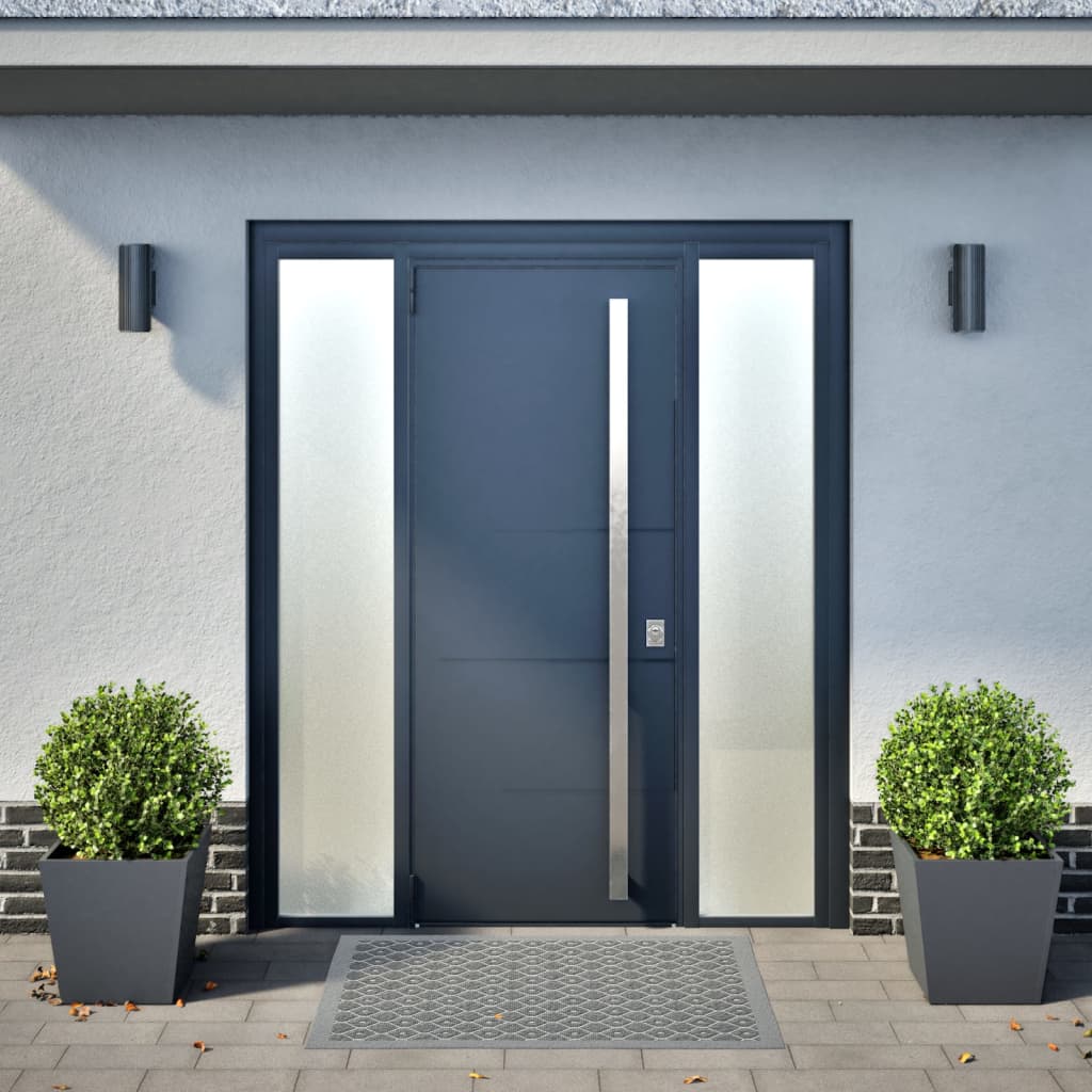 vidaXL Plantenbakken 2 st 40x40x40 cm staal antracietkleurig afbeelding
