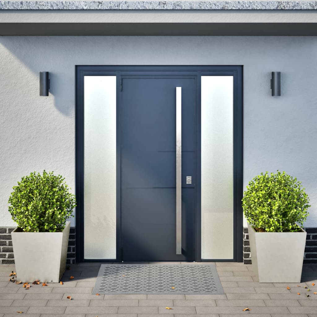 vidaXL Plantenbakken 2 st 50x50x50 cm roestvrij staal afbeelding