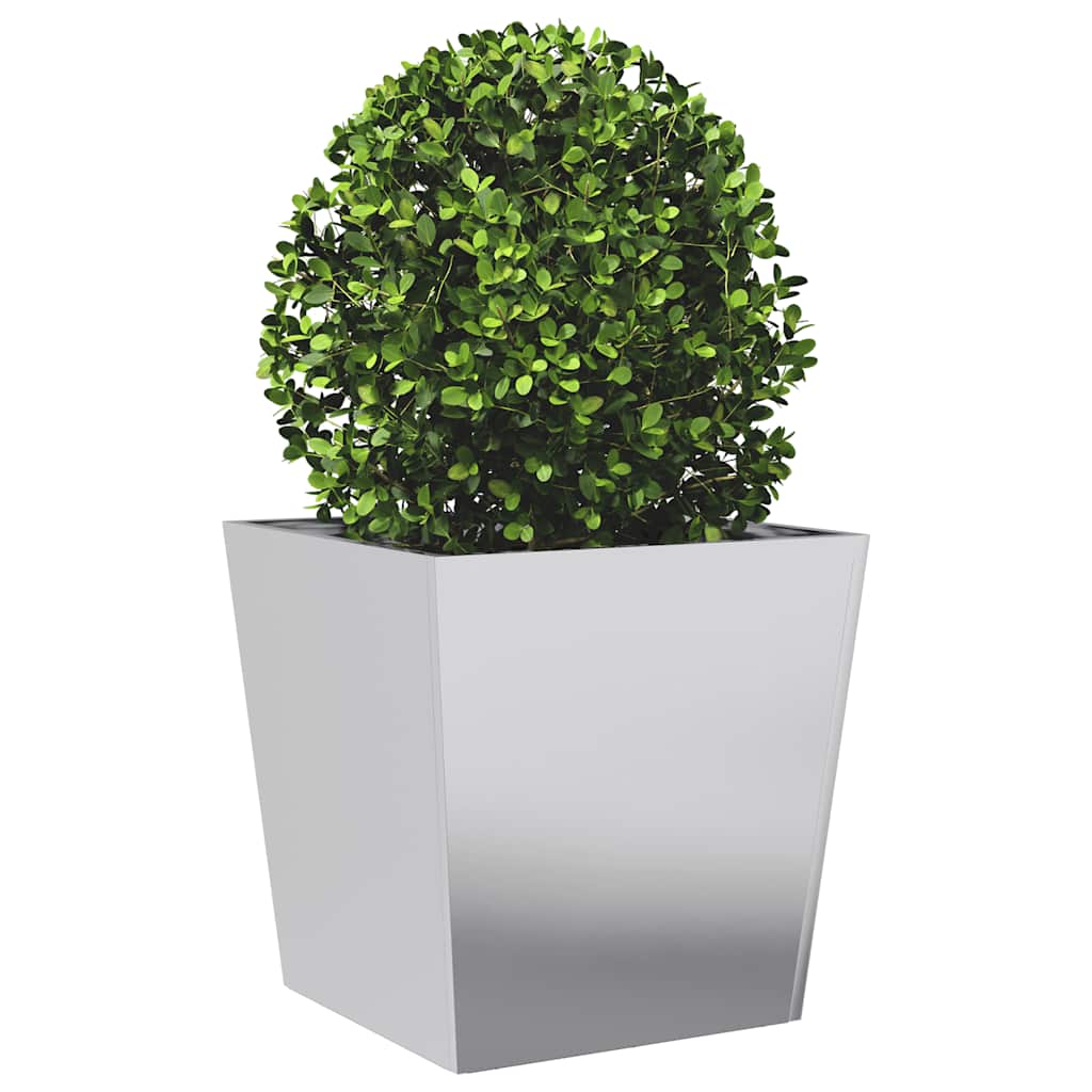 vidaXL Plantenbak 50x50x50 cm gegalvaniseerd staal afbeelding