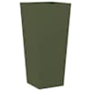 vidaXL aia taimekast, oliiviroheline, 35x35x75 cm, teras