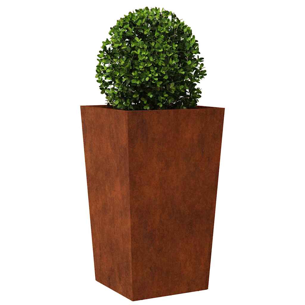 Thumbnail - vidaXL Pflanzkübel 45x45x75 cm Wetterfester Stahl