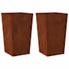vidaXL Istutusmasinad 2 tk 45x45x75 cm Ilmastikukindel teras