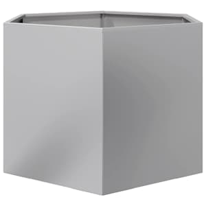 Zahradní truhlík šestihranný 69 x 60 x 45 cm pozinkovaná ocel - obrázek 4
