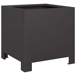 vidaXL aia taimekast, must, 30 x 30 x 30 cm, teras