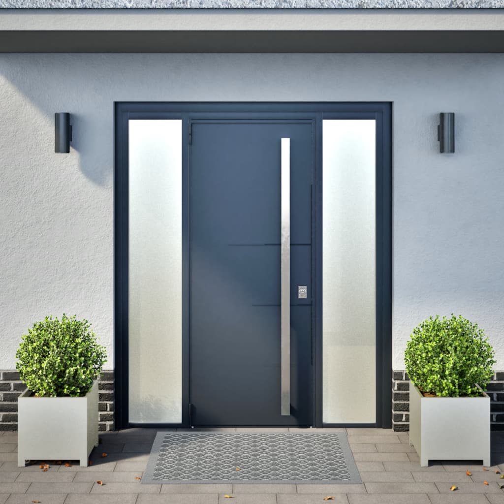 vidaXL Plantenbakken 2 st 40x40x40 cm roestvrij staal afbeelding