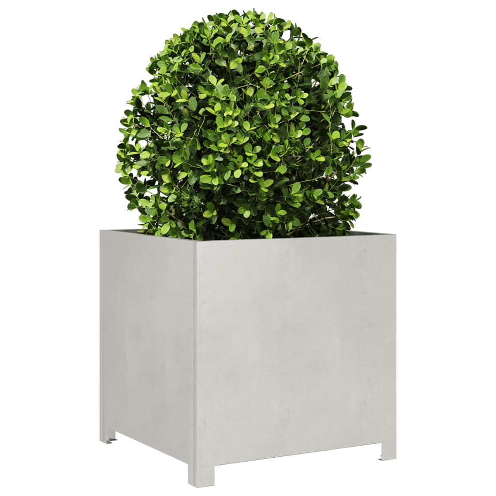 vidaXL Plantenbak 50x50x50 cm roestvrij staal afbeelding