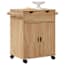  vidaXL OTTA tömör fenyőfa konyhai kocsi 59 x 45 x 80 cm termék 2. képe