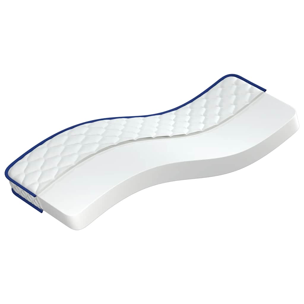 vidaXL Memory Foam Mattress White 70x200x17 cm Soft