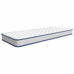 vidaXL Matrac s pam&auml;ťovou penou, biely 80x200x17 cm m&auml;kk&yacute;